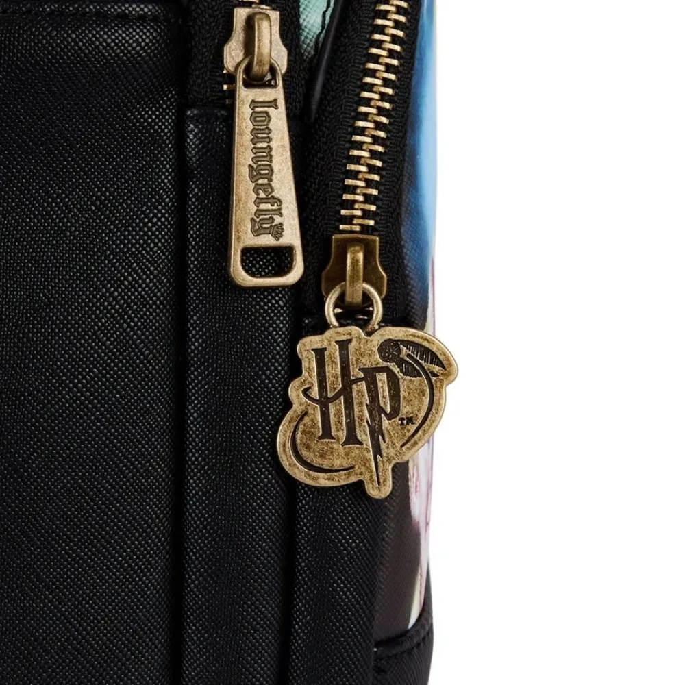 Loungefly Harry Potter Trilogy Triple Pocket Mini Backpack